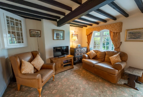 Dickman's Cottage Living Room Facilities With TV